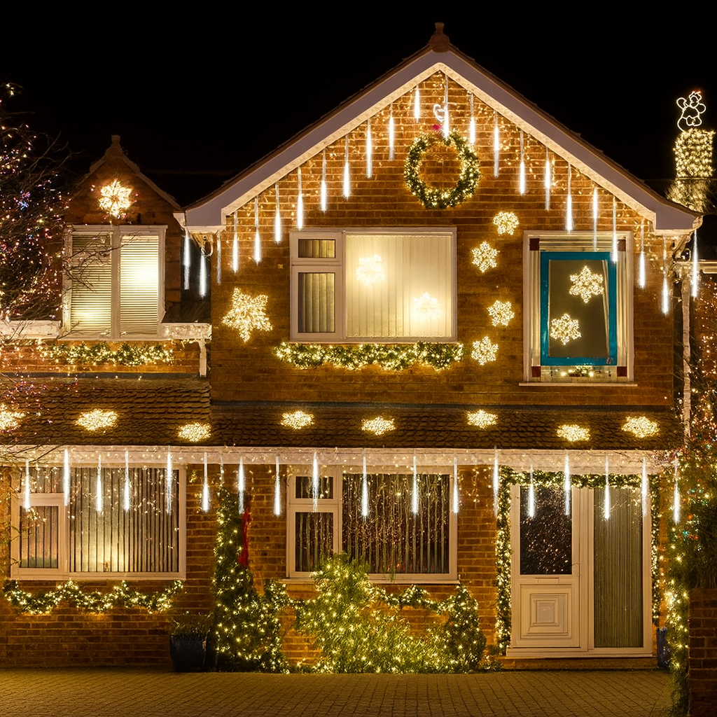 LED Padajuća Kiša Meteora – IP65 Vodootporna Dekoracija