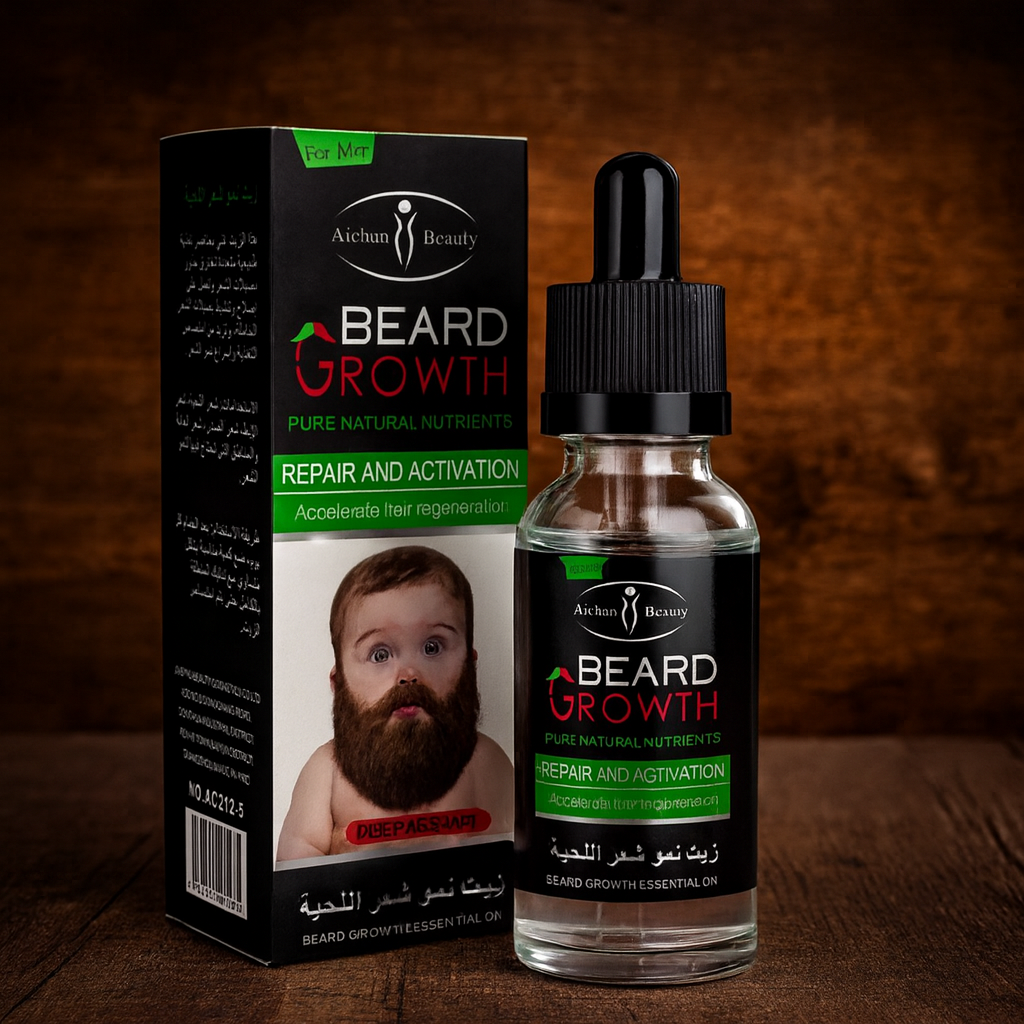 100% Prirodan Način Rasta brade