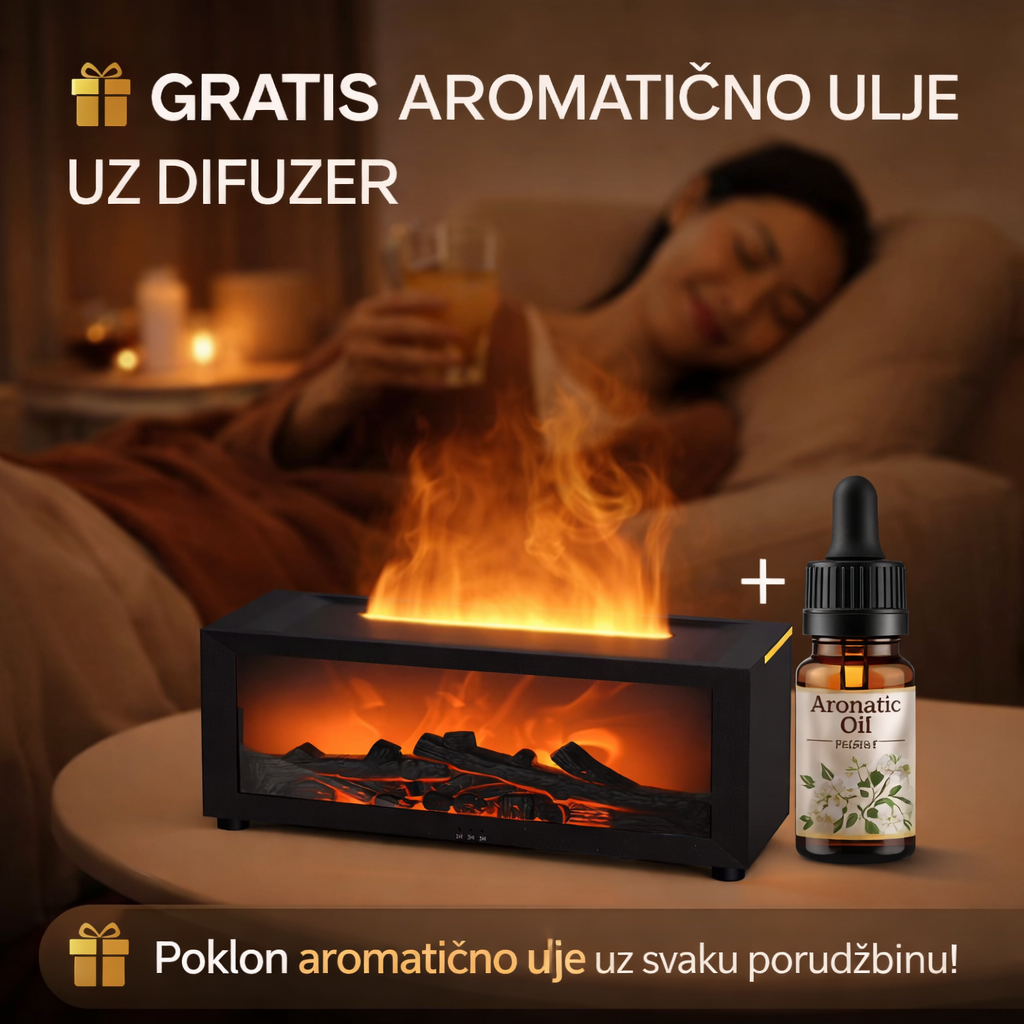 Kamin Difuzer + Aromatična Ulja