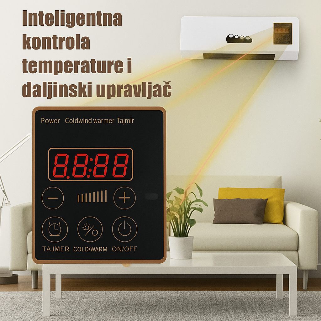 3 u 1 Grejalica, ventilacija i sušilica