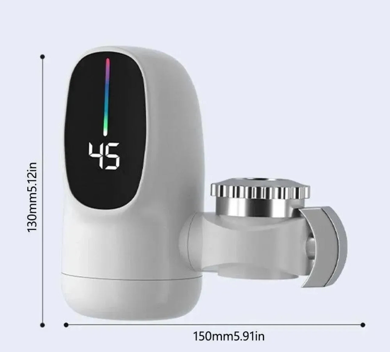 Električni konektor za slavinu – Trenutno grejanje vode sa digitalnim displejem