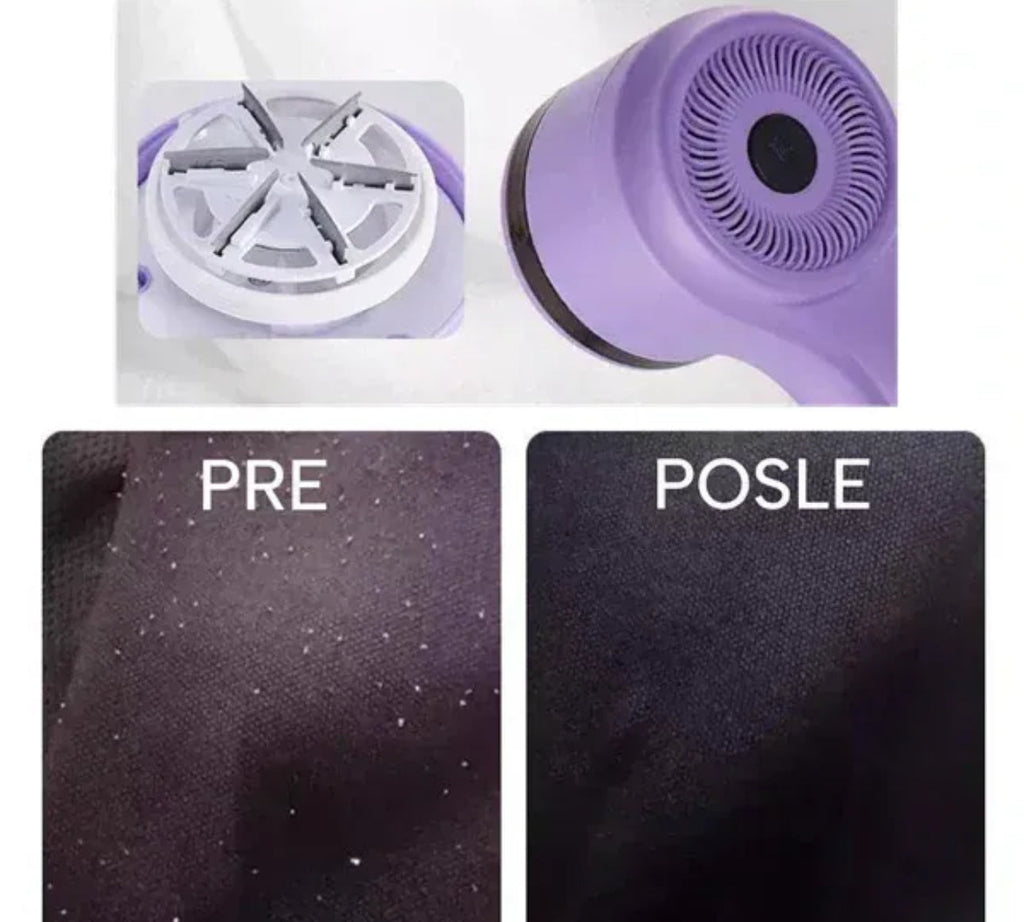 Aparat za uklanjanje vlakana sa tekstila