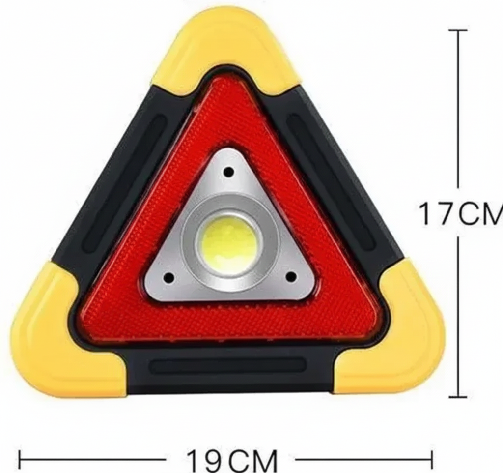 3u1 Multifunkcionalni LED Trougao – Vaša sigurnost na prvom mestu!
