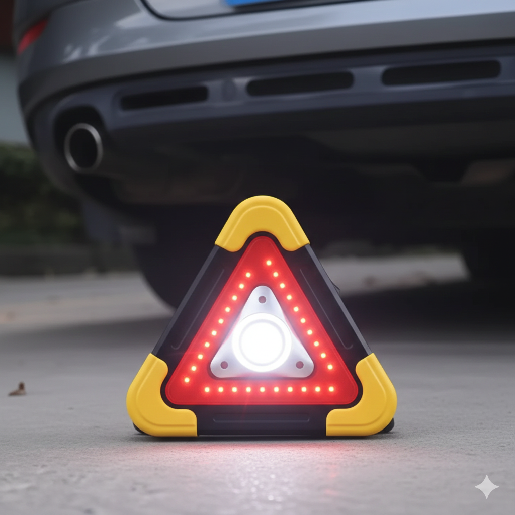 3u1 Multifunkcionalni LED Trougao – Vaša sigurnost na prvom mestu!