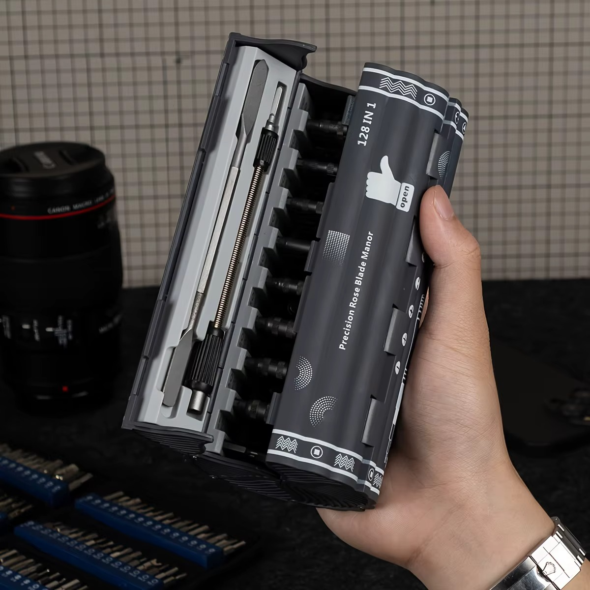 Profesionalni 128-u-1 Set Šrafcigera i Alata