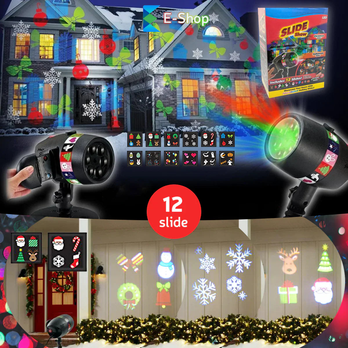 Projektor sa  12 Slajdova