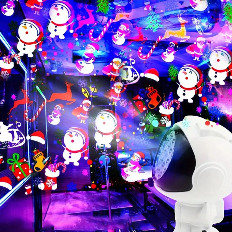 Astronautski Božićni Projektor – Pretvori Dom u Prazničnu Bajku